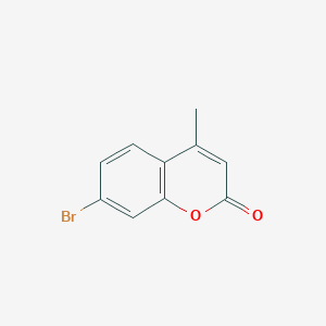 molecular formula C10H7BrO2 B12208087 7-bromo-4-methyl-2H-chromen-2-one CAS No. 90767-19-4