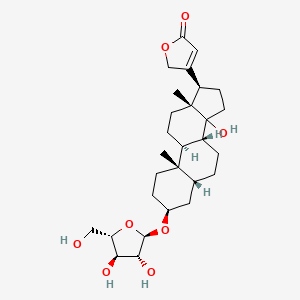 molecular formula C28H42O8 B1220814 Digitoxigenin arabinoside CAS No. 78614-49-0
