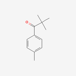 molecular formula C12H16O B1220817 4',2,2-TRIMETHYLPROPIOPHENONE CAS No. 30314-44-4