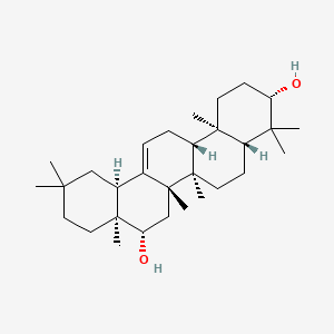 molecular formula C30H50O2 B1220831 Maniladiol CAS No. 595-17-5