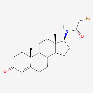17beta-Bromoacetylamino-4-androsten-3-one