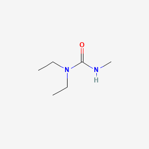 molecular formula C6H14N2O B1220834 N,N-Diethyl-N'-methylurea CAS No. 39499-81-5