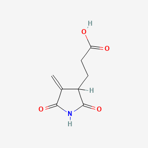 molecular formula C8H9NO4 B1220836 异血红素酸 CAS No. 86408-37-9
