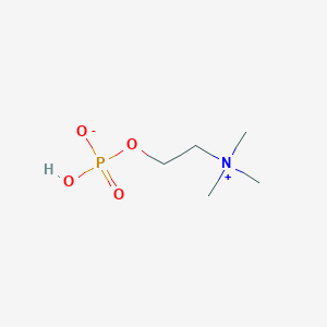molecular formula C5H14NO4P B1220837 Phosphorylcholine CAS No. 645-84-1