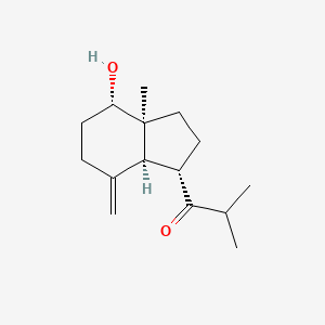 molecular formula C15H24O2 B1220853 Teclenone A 