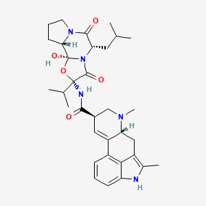 molecular formula C33H43N5O5 B1220867 Mergocriptine CAS No. 81968-16-3