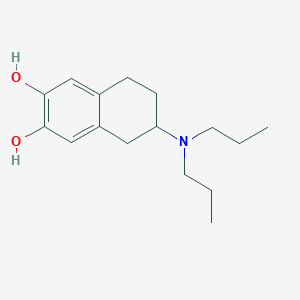 6-(Dipropylamino)-5,6,7,8-tetrahydronaphthalene-2,3-diol