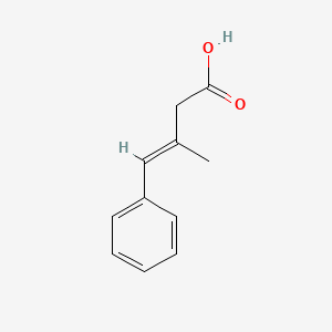 molecular formula C11H12O2 B1220904 3-methyl-4-phenylbut-3-enoic acid CAS No. 6052-53-5