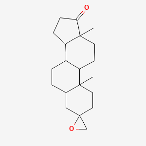 Spiro(androstan-3,2'-oxiran)-17-one