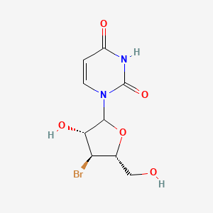 1-(3-Bromo-3-deoxypentofuranosyl)-4-hydroxypyrimidin-2(1H)-one