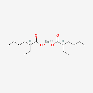 molecular formula C16H30O4Sn B1220952 辛酸锡 CAS No. 301-10-0