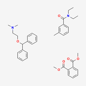 molecular formula C39H48N2O6 B1220970 Pellit CAS No. 84750-08-3