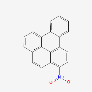 molecular formula C20H11NO2 B1220981 3-Nitrobenzo(e)pyrene CAS No. 80182-35-0