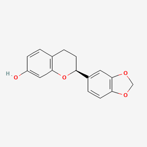 7-Hydroxy-3',4'-methylenedioxyflavan