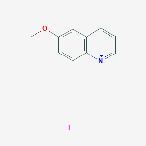 6-Methoxy-1-methylquinolin-1-ium iodide