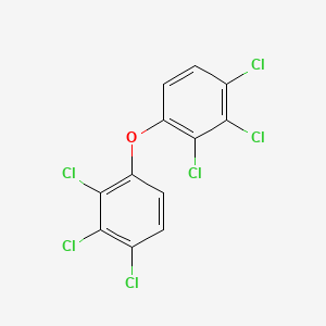molecular formula C12H4Cl6O B1220994 2,2',3,3',4,4'-Hexachlorodiphenyl ether CAS No. 71585-39-2