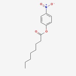 molecular formula C14H19NO4 B1220999 4-Nitrophenyl octanoate CAS No. 1956-10-1