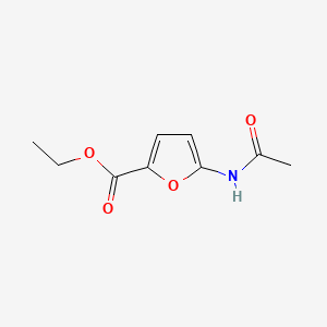 Ethyl 5-acetamido-2-furoate