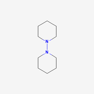 molecular formula C10H20N2 B1221022 1,1'-Bipiperidine CAS No. 6130-94-5