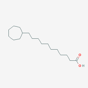 omega-Cycloheptylundecanoic acid
