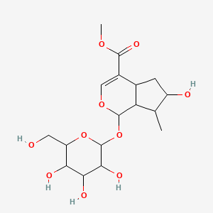 molecular formula C17H26O10 B1221033 Loganin 