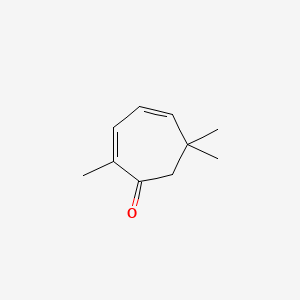 molecular formula C10H14O B1221054 Eucarvone CAS No. 503-93-5