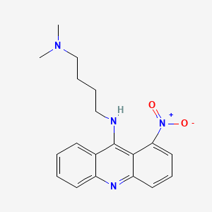 1,4-Butanediamine, N,N-dimethyl-N'-(1-nitro-9-acridinyl)-