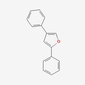 molecular formula C16H12O B1221066 2,4-Diphenylfuran CAS No. 5369-55-1