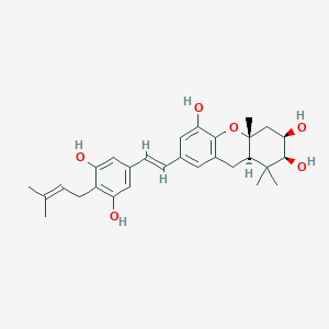 molecular formula C29H36O6 B1221076 Vedelianin 