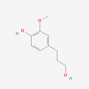 molecular formula C10H14O3 B122108 Dihydroconiferyl alcohol CAS No. 2305-13-7