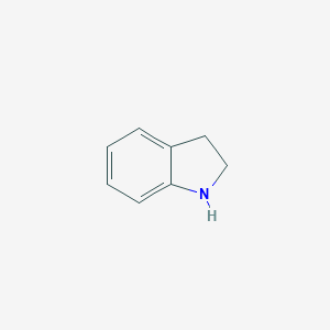 molecular formula C8H9N B122111 Indoline CAS No. 496-15-1