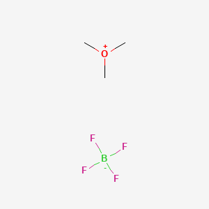 molecular formula C3H9BF4O B1221110 Trimethyloxonium tetrafluoroborate CAS No. 420-37-1