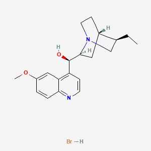 molecular formula C20H27BrN2O2 B1221147 Hydroquinine hydrobromide CAS No. 85153-19-1