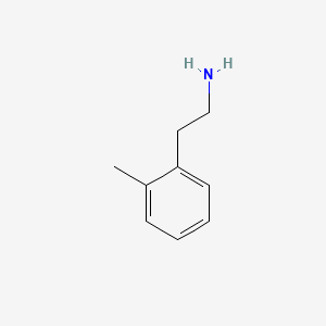 molecular formula C9H13N B1221183 2-Methylphenethylamine CAS No. 55755-16-3