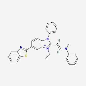 molecular formula C31H27N4S+ B1221187 Akt抑制剂IV 