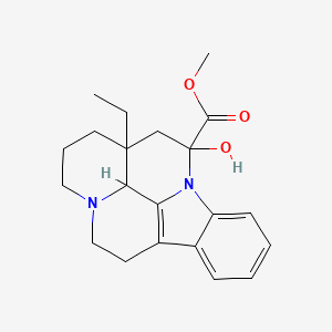 molecular formula C21H26N2O3 B1221190 Vinca CAS No. 6835-99-0