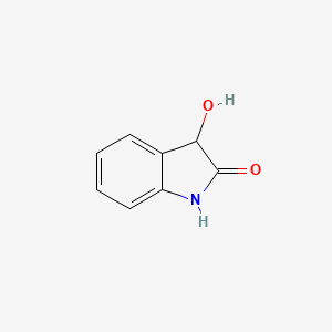 molecular formula C8H7NO2 B1221191 3-Hydroxyindolin-2-one CAS No. 61-71-2