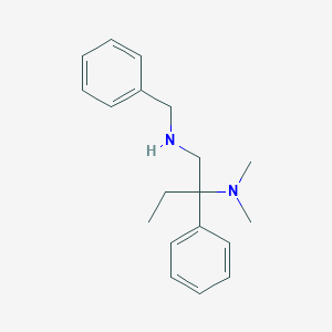 molecular formula C19H26N2 B012212 N-Benzyl-beta-(dimethylamino)-beta-ethylphenethylamine CAS No. 102586-22-1