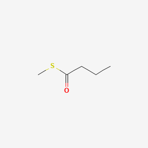 molecular formula C5H10OS B1221201 S-Methyl butanethioate CAS No. 2432-51-1
