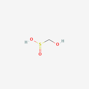 molecular formula CH4O3S B1221211 羟甲磺酸 CAS No. 79-25-4