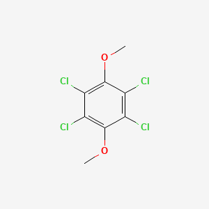molecular formula C8H6Cl4O2 B1221217 Tetrachloro-1,4-dimethoxybenzene CAS No. 944-78-5