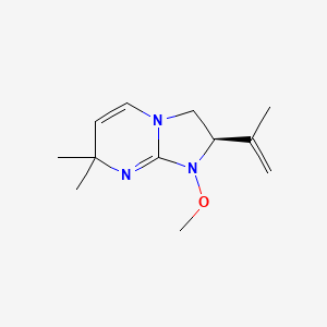 molecular formula C12H19N3O B1221226 Alchorneine CAS No. 28340-21-8
