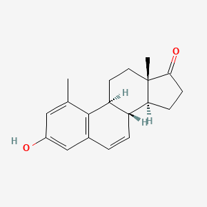 molecular formula C19H22O2 B1221228 1-Methyl-6-dehydroestrone CAS No. 3129-08-6