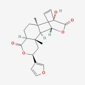 molecular formula C20H22O6 B1221229 Isocolumbin CAS No. 471-54-5