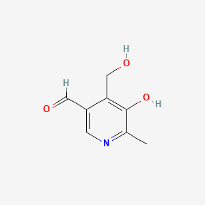 molecular formula C8H9NO3 B1221238 Isopyridoxal CAS No. 6560-46-9