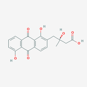 molecular formula C19H16O7 B1221252 Fridamycin E 