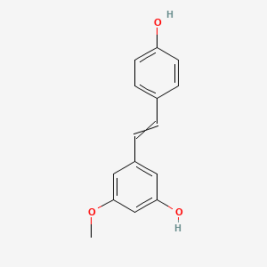 molecular formula C15H14O3 B1221259 Pinostilbene 