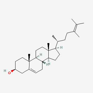 molecular formula C28H46O B1221264 24-Methyldesmosterol CAS No. 20780-41-0