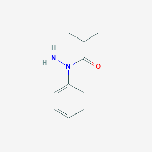 molecular formula C10H14N2O B12212704 2-methyl-N-phenyl-propanehydrazide 