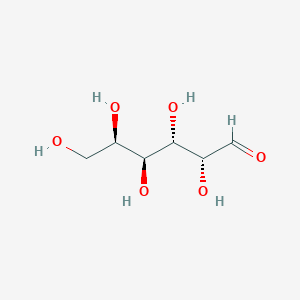 molecular formula C6H12O6 B122128 (2R,3S,4S,5R)-2,3,4,5,6-pentahydroxyhexanal CAS No. 59-23-4
